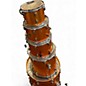 Used Ludwig 5 Piece ELEMENT EVOLUTION Orange Drum Kit