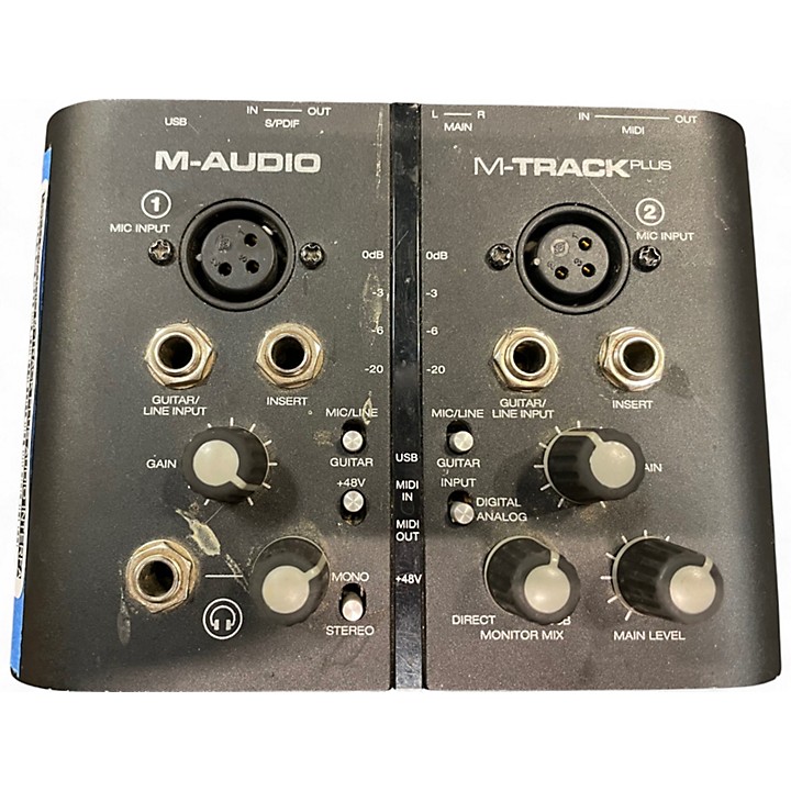 Used M-Audio Used M-Audio M-Track Plus Audio Interface Used M-Audio Used M-Audio M-Track Plus Audio Interface