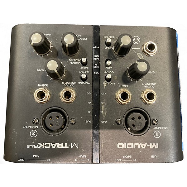 Used M-Audio M-Track Plus Audio Interface