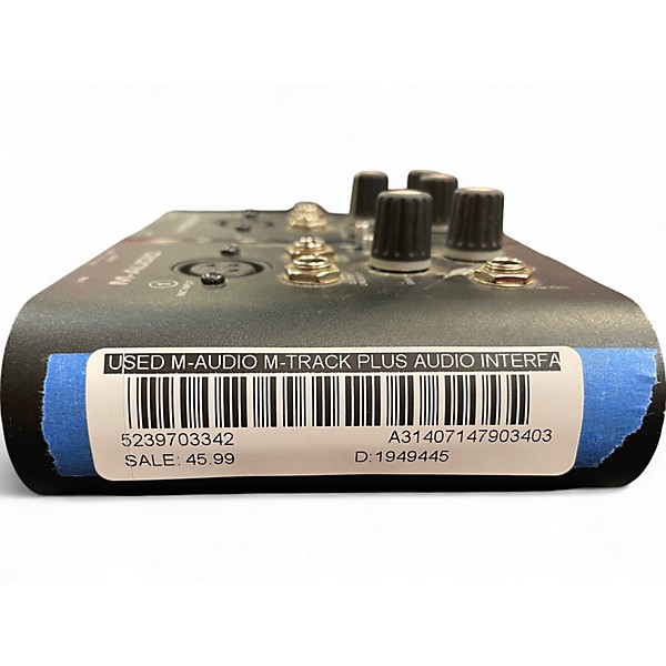 Used M-Audio M-Track Plus Audio Interface