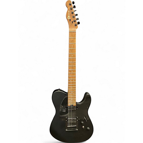 Used Charvel pro mod so cal style 2 24 hh ht Black Solid Body Electric Guitar