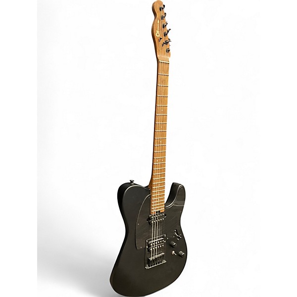 Used Charvel pro mod so cal style 2 24 hh ht Black Solid Body Electric Guitar