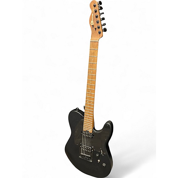 Used Charvel pro mod so cal style 2 24 hh ht Black Solid Body Electric Guitar