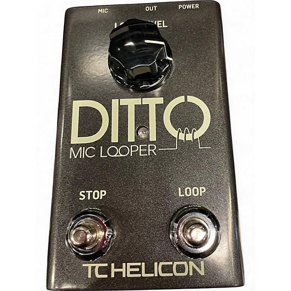 Used TC Helicon DITTO MIC LOOPER Pedal