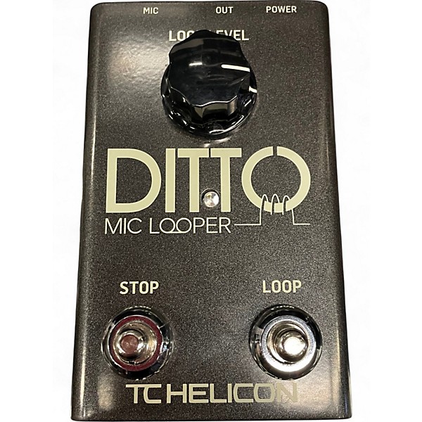 Used TC Helicon DITTO MIC LOOPER Pedal