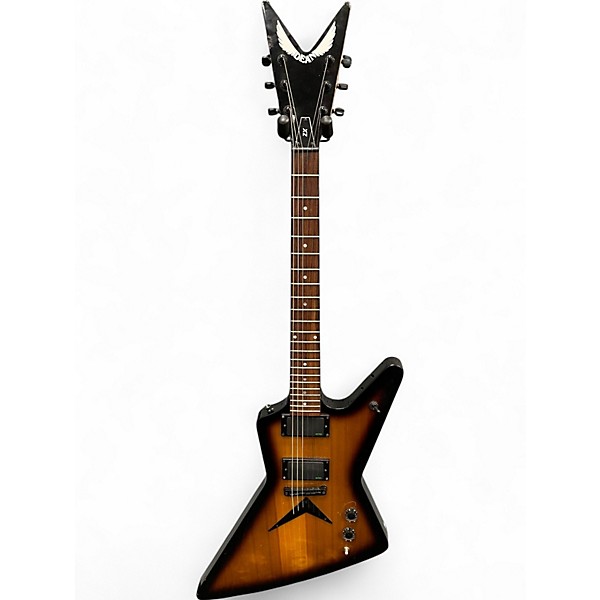 Used Dean Used Dean ZX-QM-TBZ 2 Color Sunburst Solid Body