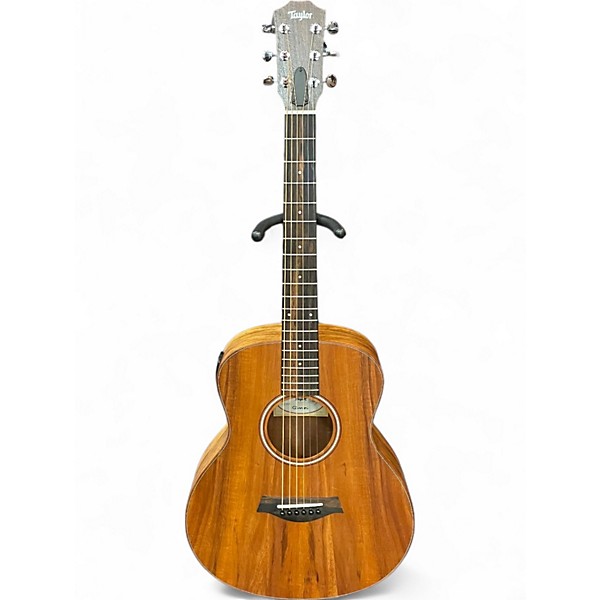 Used Taylor gs mini koa e Natural Acoustic Electric Guitar