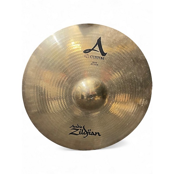 Used Zildjian 20in A Custom Ride Cymbal