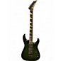 Used Jackson Dinky JS32Q DKA Transparent Green Burst Solid Body Electric Guitar thumbnail