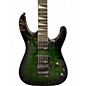Used Jackson Dinky JS32Q DKA Transparent Green Burst Solid Body Electric Guitar