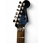 Used Fender American Ultra Luxe Stratocaster Metallic Black Solid Body Electric Guitar