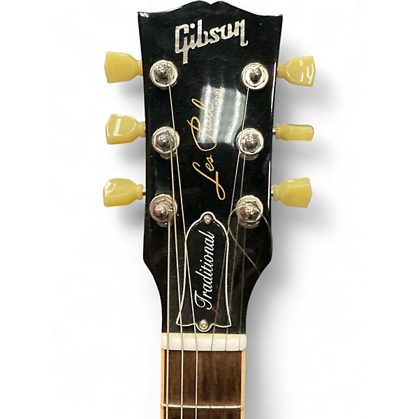 Used Gibson Les Paul Standard 1960S Neck Cherry Sunburst Solid Body Electric Guitar