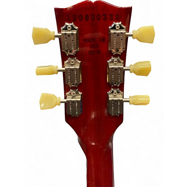 Used Gibson Les Paul Standard 1960S Neck Cherry Sunburst Solid Body Electric Guitar