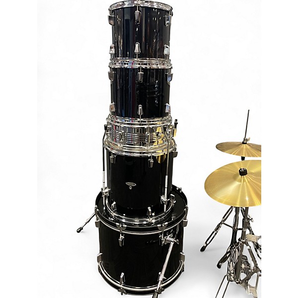 Used Sound Percussion Labs 5 Piece Plus Black Drum Kit