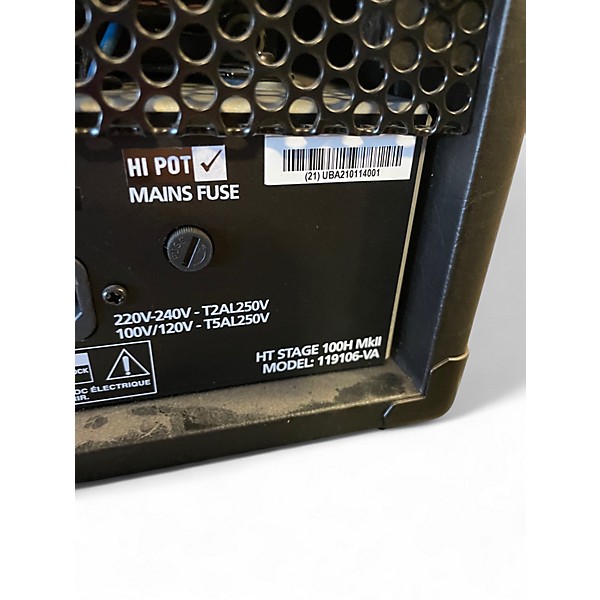 Used Blackstar Venue Series HT Stage HT-100 MkII  Tube Guitar Amp Head