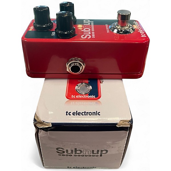 Used TC Electronic Sub N Up Mini Octaver Effect Pedal