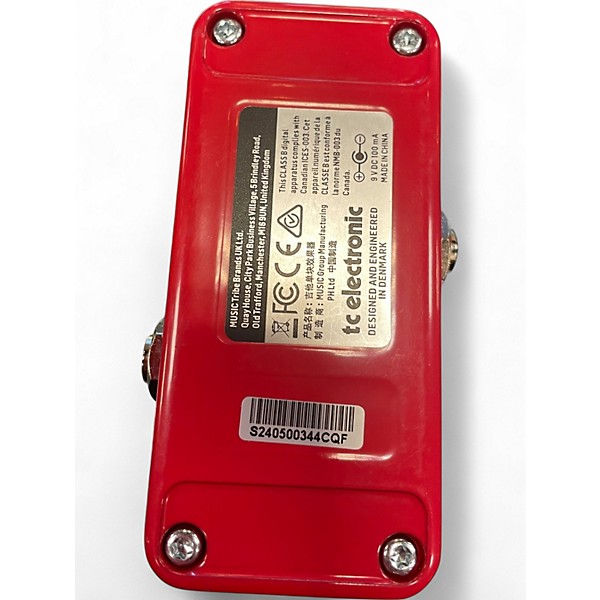 Used TC Electronic Sub N Up Mini Octaver Effect Pedal