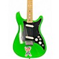 Used Fender  lead ii LIME GREEN Solid Body Electric Guitar