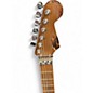 Used EVH Striped Series Frankie Black & White Stripes Relic Solid Body Electric Guitar