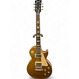Used Gibson Les Paul Classic Gold Top Solid Body Electric Guitar