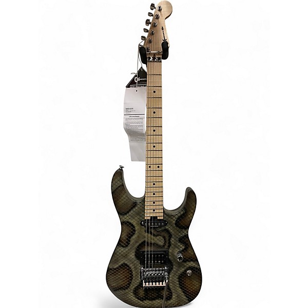 Used Charvel Warren DeMartini Signature Snake Pr Snakeskin Solid Body Electric Guitar
