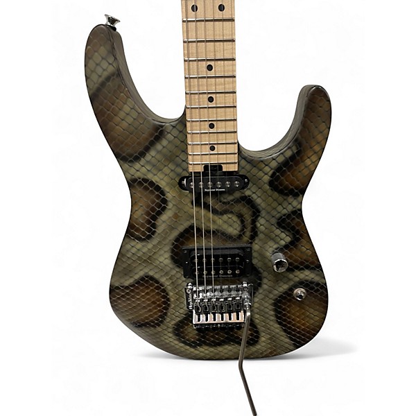 Used Charvel Warren DeMartini Signature Snake Pr Snakeskin Solid Body Electric Guitar