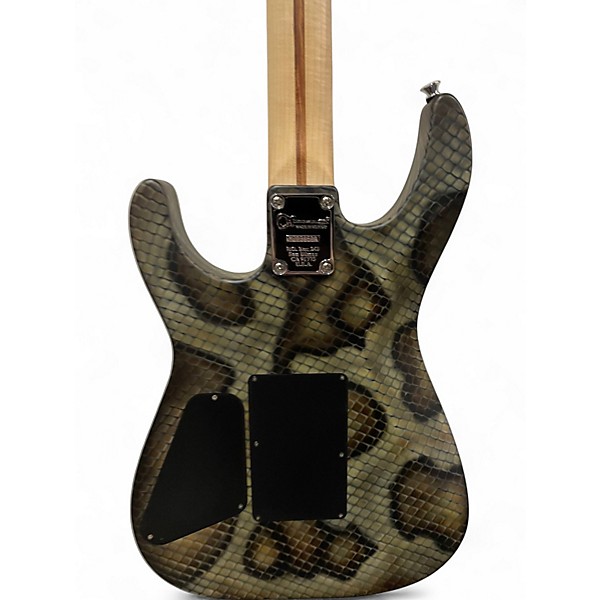 Used Charvel Warren DeMartini Signature Snake Pr Snakeskin Solid Body Electric Guitar
