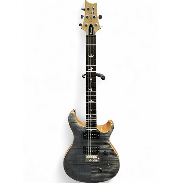 Used PRS SE Custom 24 Charcoal Solid Body Electric Guitar