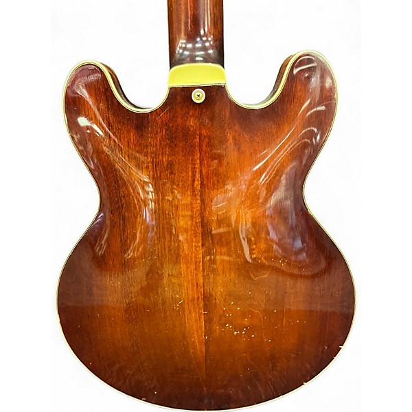 Used Eastman Thinline 2 Tone Sunburst Hollow Body Electric Guitar