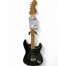 Used Squier Classic Vibe Stratocaster Black Solid Body Electric Guitar