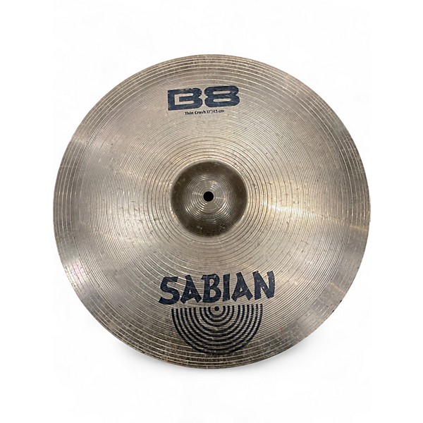Used SABIAN 17in B8 Crash Cymbal,New Products : American Fashion Style Bags On Sale