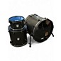 Used 2023 SJC Drums 3 Piece Custom M5 maple Satin Black Stain Drum Kit thumbnail
