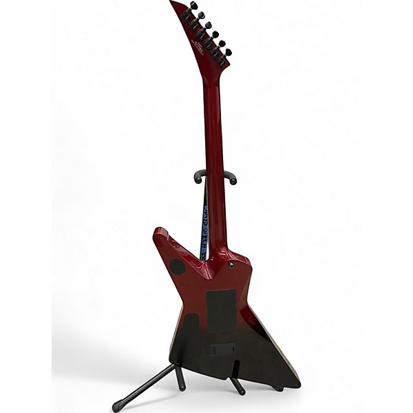 Used Jackson Pro Series Signature Phil Demmel Demmelition Fury PD Crimson Red Trans Solid Body Electric Guitar