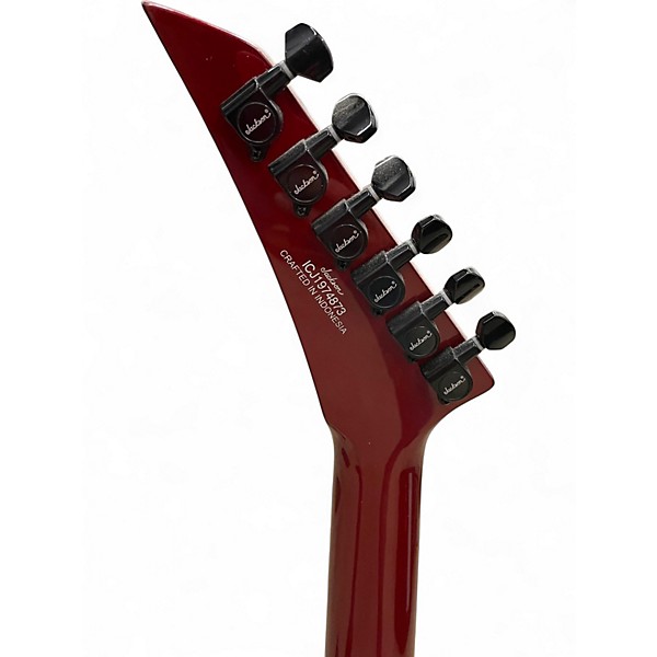Used Jackson Pro Series Signature Phil Demmel Demmelition Fury PD Crimson Red Trans Solid Body Electric Guitar