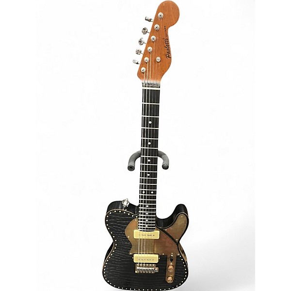 Used Paoletti Guitars Nancy 2P90 Leather Solid Body Electric Guitar