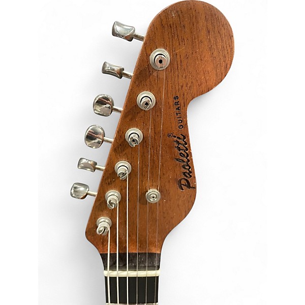 Used Paoletti Guitars Nancy 2P90 Leather Solid Body Electric Guitar