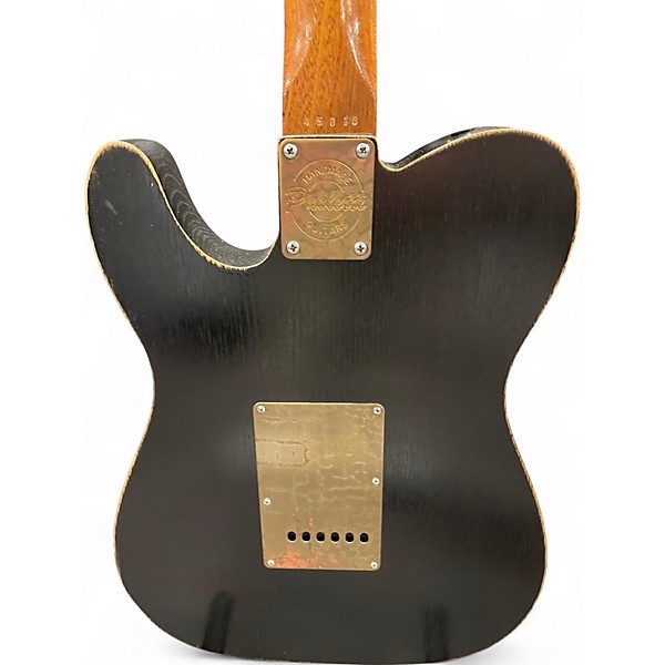 Used Paoletti Guitars Nancy 2P90 Leather Solid Body Electric Guitar