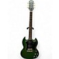 Used Epiphone SG Classic Worn Inverness Green Solid Body Electric Guitar thumbnail