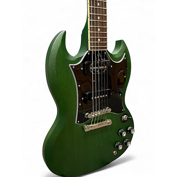 Used Epiphone SG Classic Worn Inverness Green Solid Body Electric Guitar