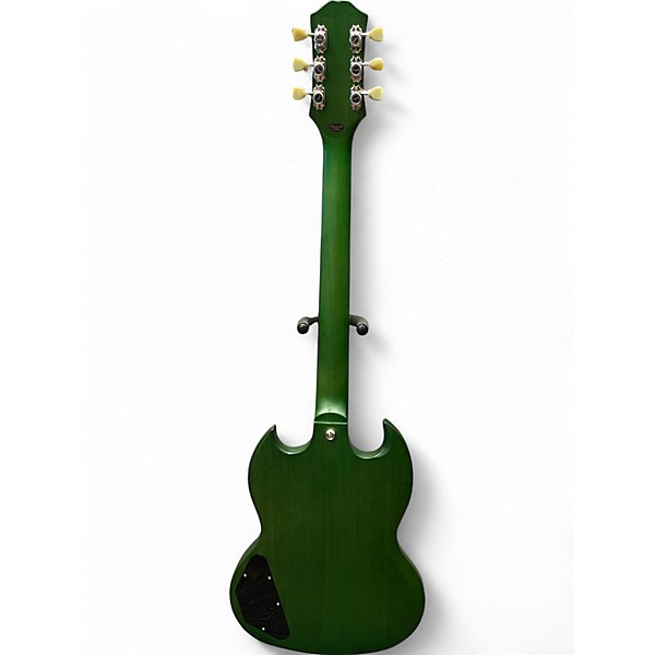 Used Epiphone SG Classic Worn Inverness Green Solid Body Electric Guitar