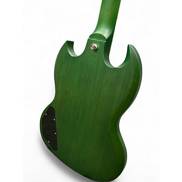 Used Epiphone SG Classic Worn Inverness Green Solid Body Electric Guitar