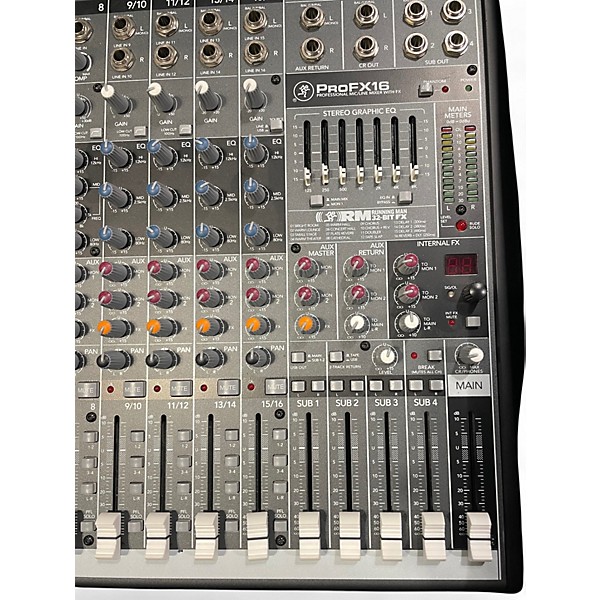 Used Mackie PROFX16 Unpowered Mixer