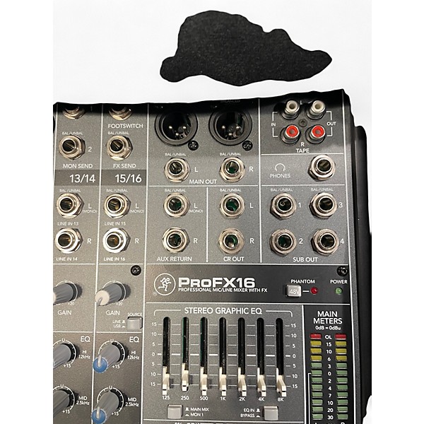 Used Mackie PROFX16 Unpowered Mixer