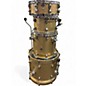Used Liberty 4 Piece 4 PIECE DRUM SET Antique Gold Drum Kit thumbnail