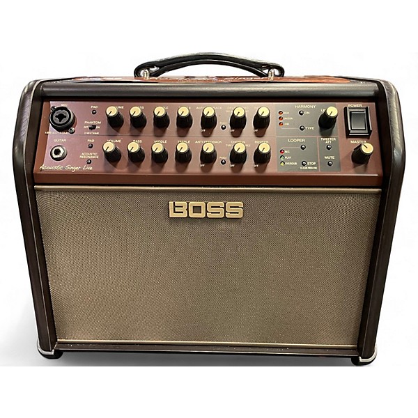 Used BOSS ACS Live Acoustic Guitar Combo Amp