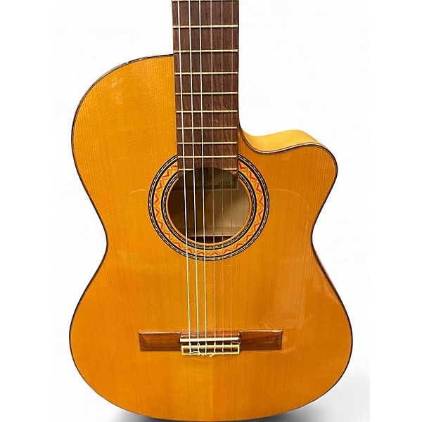 Used Cordoba CWES Natural Classical Acoustic Electric Guitar