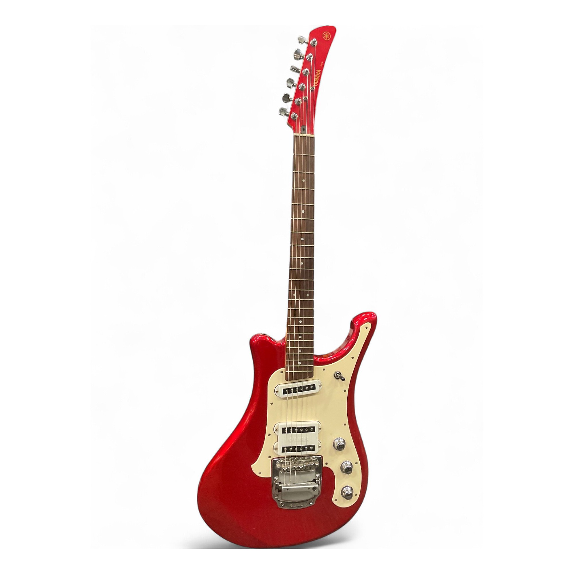 617 YAMAHA SGV 300 レッド Used Yamaha SGV300 FLYING SAMURAI Candy Apple Red Solid Body