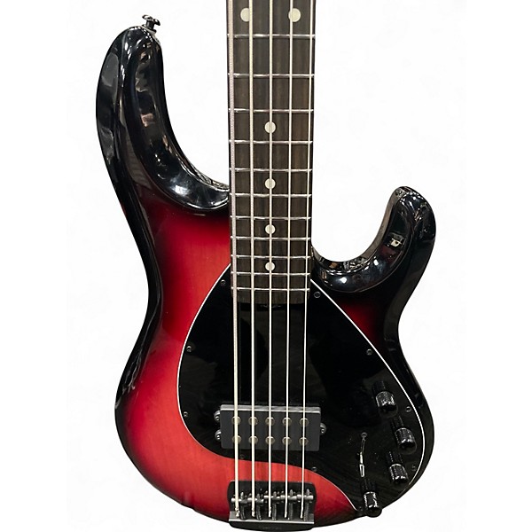 Used 2020s Ernie Ball Music Man StingRay 5 Special H Raspberry Burst Electric Bass Guitar