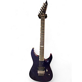 Used ESP LTD M1 CUSTOM '87 DARK PURPLE METALLIC Solid Body Electric Guitar