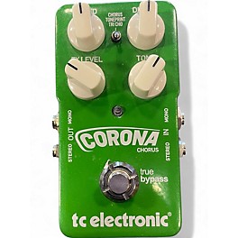 Used TC Electronic Corona Chorus Effect Pedal